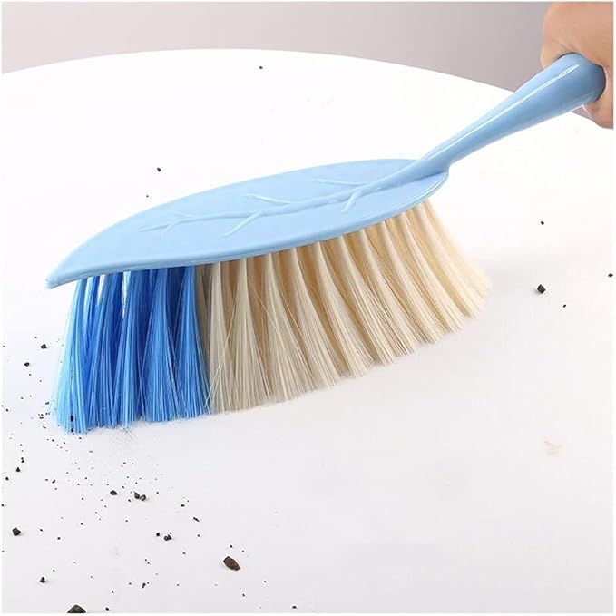 Dust Brushes Multifunctional Cleaning Brush Suitable for Hotel Family Clothes Dust Hair Sofa Bed Sheets Bedspread Carpet Cleaning Hand Broom Cleaning Brush(Pink)