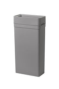 Like-IT LBD-52 Stylish Square Trash Can Fits Into Interior Lidless Trash Can Multi-Purpose Bin Approx. 7.5 gal (25 L) Dust Box Gray Made in Japan Slim Compact Space Saving No Seen Bags