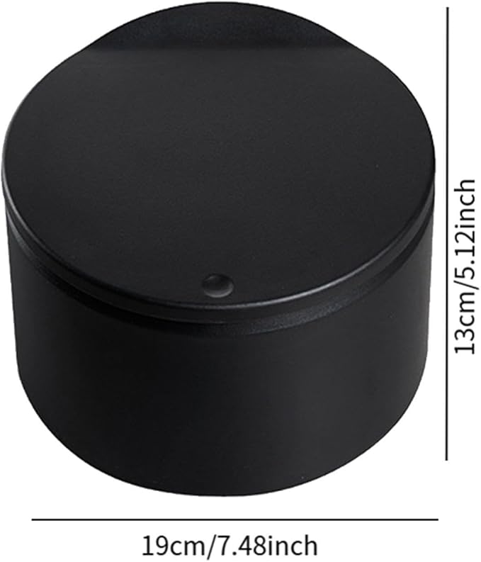 Desktop Trash CanWastebasketRound Garbage Container Reusable Waste Bin Garbage Basket for Office Desk Tabletop Study Room Black
