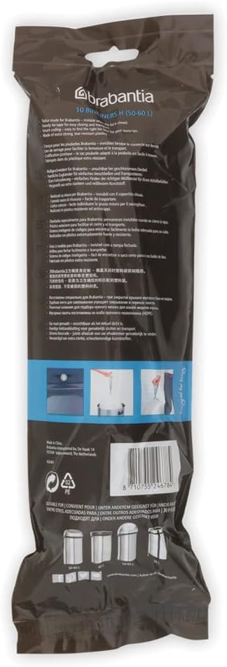 Brabantia 375705 Bin Liners Dispenser Pack 40/50-Liter