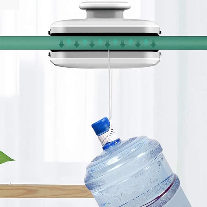 Glass Wiper Cleaner for Glazed Windows Thickness (3-10 mm) Magnetic Window Cleaner Wiper Glass Washing Cleaning Tool Brush