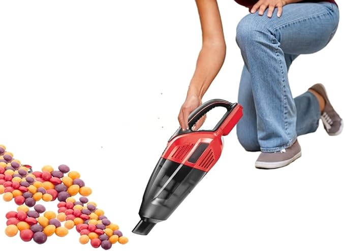 20V Hand Vacuum Compatible with Bauer 20V Cordless Hand Vacuum with Floor and Crevice Tools - Powerful 44 CFM Suction for Quick cleanups of House Workshop or car (Tool Only - No Battery)