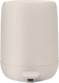 Blomus Sono Cosmetic bin with Soft-Close 3 L Pedal bin in Beige with Pedal Moonbeam Colour Bathroom Waste bin Made of Plastic and Silicone Removable Inner bin Diameter 20 x 25 cm