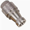 1/4 BSPT Female 304 Stainless Steel Quick Disconnect Coupler Set for Truck Portable Carpet Cleaning