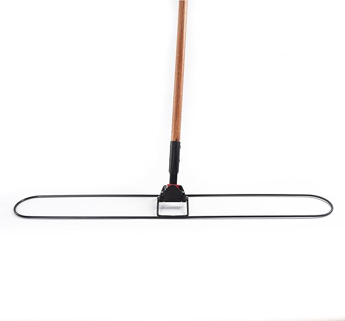 Matthew Cleaning Universal Commercial Clip-on Wire Industries Dust Mop Frame 24 inch ( Pack of 6) Sold SeperatelyPerfect for Floor Cleaning Home/Office/Lobby/Bathroom/Kitchen/Janitor