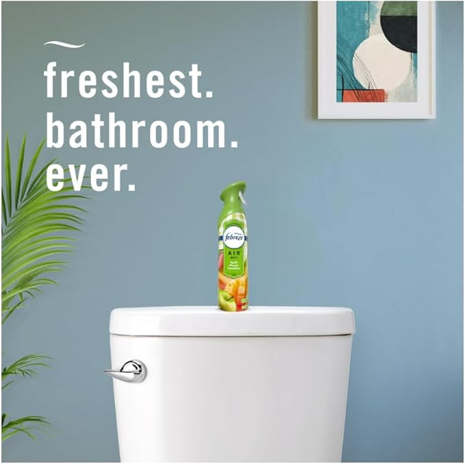 Febereez Air Freshener Spray Odor-Fighting Room Spray Apple Mango Sunshine 8.8oz 3 Counts