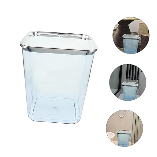ARTIBETTER Large Trash Can Lid Kitchen and Bathroom Garbage Container Waterproof Wastebasket for Home Organization