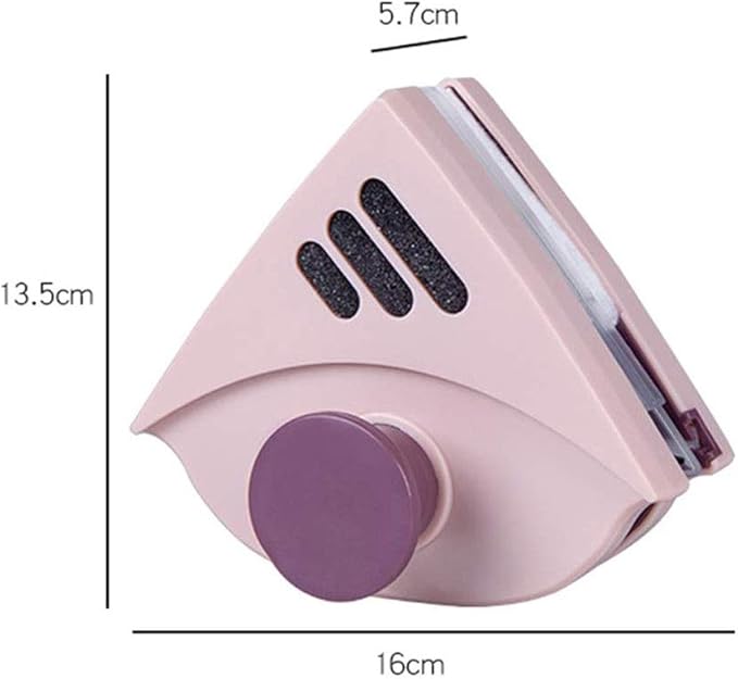 Glass Wiper Double-layer Strong Magnetic Double-sided Window Cleaner Artifact Household Tools Brush