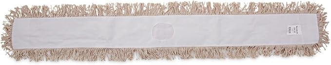 Boardwalk Industrial Dust Mop Head Hygrade Cotton 60w X 5d White