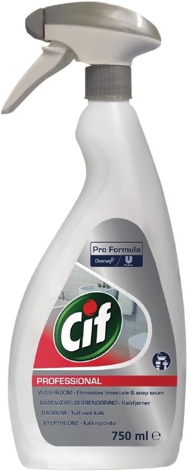 CIF PROF WASHROOM 2IN1 CLEANER 750ML SGL