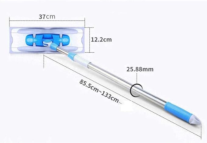 Flat Mop Free Hand Washing 360 Spin Microfiber Pad Wet and Dry Home House Office Cleaning Tool Kitchen Floor Clean