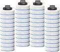 Toilet Brush System with 40 Count Refills Toilet Holder Bowl Wand Brush Cleaning Kit &amp Replacement Cleaner Refill Pads (40pcs Blue Ocean Refills)