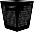 Marye-Kelley WB1393 - Vintage Periodic Table Wastepaper Basket