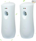 (4-Pack) Automatic Fragrance DispenserAutomatic Air Freshener Spray DispenserFree Standing or Wall Mounted for Home Indoor Bathrooms Offices Hotels and Commercial Places (White)