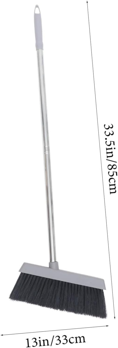 1Set Long Handle Broom and Dustpan for Home Soft Bristles Cleaning Accessories Durable and Ergonomic Design for Effortless Floor Sweeping