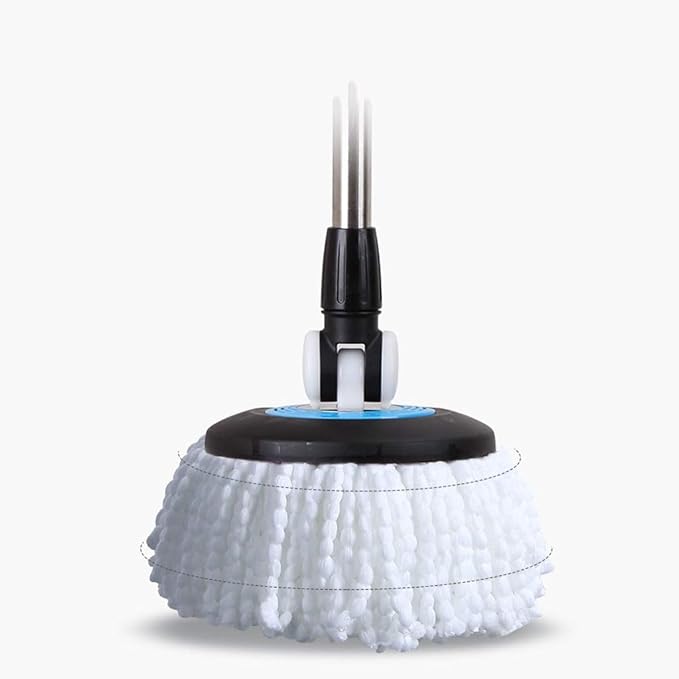 Dual-use Mop Bucket Rotating Automatic Drive Hand-Free Washing Mopping Hand Pressure Dewatering Home