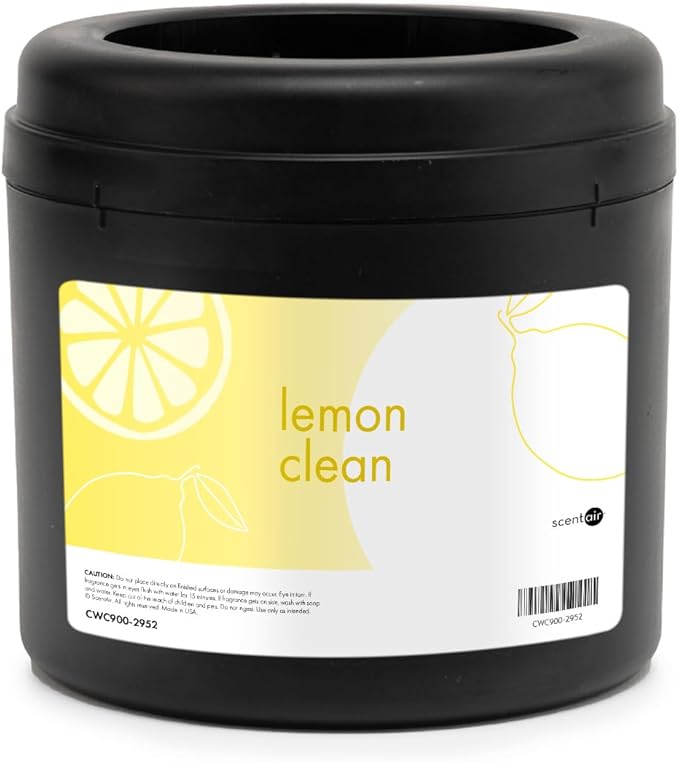 ScentAir Whisper Home Monthly Plug-in Refill Fragrance Cartridge for Home and Office Lemon Clean