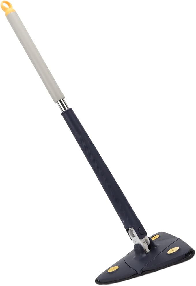 Extendable Triangle Mop Rotary 360 Degree Adjustable Cleaning Mop Premium ABS Stainless Steel for Home Bathtub Floor Wall Windows Corners