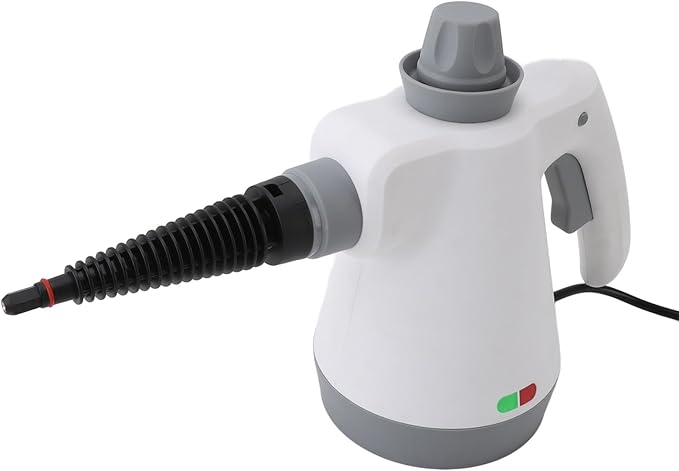 Steam Cleaner Pressurized Handheld Steam Cleaner for Home Multipurpose Steamer for Home Upholstery Grout Tile and Car Detailing Portable Car Steamer with (US Plug 110V 1100W
