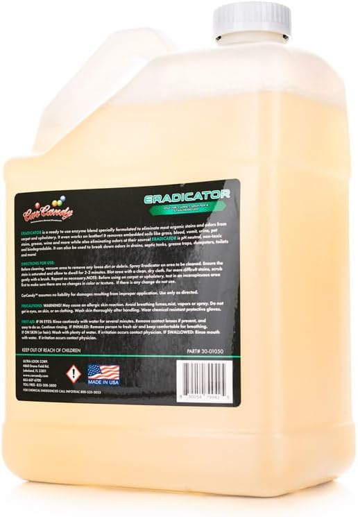 Eradicator Enzyme Carpet Spotter &amp Stain Remover - 128oz