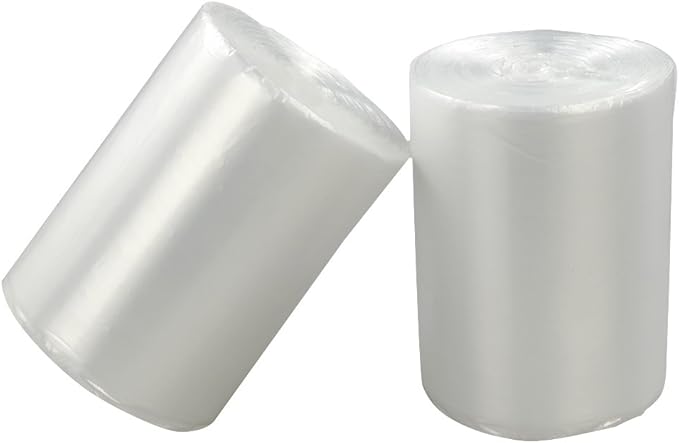 Yubine 6 Gallon Clear Trash Bags for Office Bathroom Kitchen Garbage Bags 220 Counts