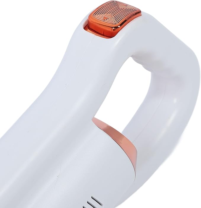 Cordless Stick Vacuum Effective Cleansing Cordless Stick Vacuum Cleaner 600ml Dust Cup 8500 Pa Suction 120W Rated Power Dirts Removal for Home Use (White)