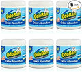 OdoBan Solid Odor Absorber Eliminator for Home and Small Spaces Fresh Linen Scent 14 Ounces Each 6-Pack