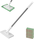 Snap Grip Mini Mop Zero Touch Mini Mops (40 in Locking Handle) No Wash Lazy Mop Dry and Wet Use Clever for Gaps &amp Multi-Surface1 Set