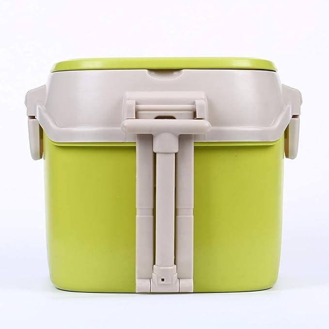 Mop 2-in-1 Rotary Spin and Detachable Bucket Set with Microfiber Pad Magic Floor and Stainless Steel Spinning