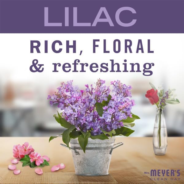Mrs. MEYER'S CLEAN DAY Liquid Hand Soap 12.5 Fl Oz Each Lilac Daisy Fresh Cut Grass 1 CT (Variety Pack)