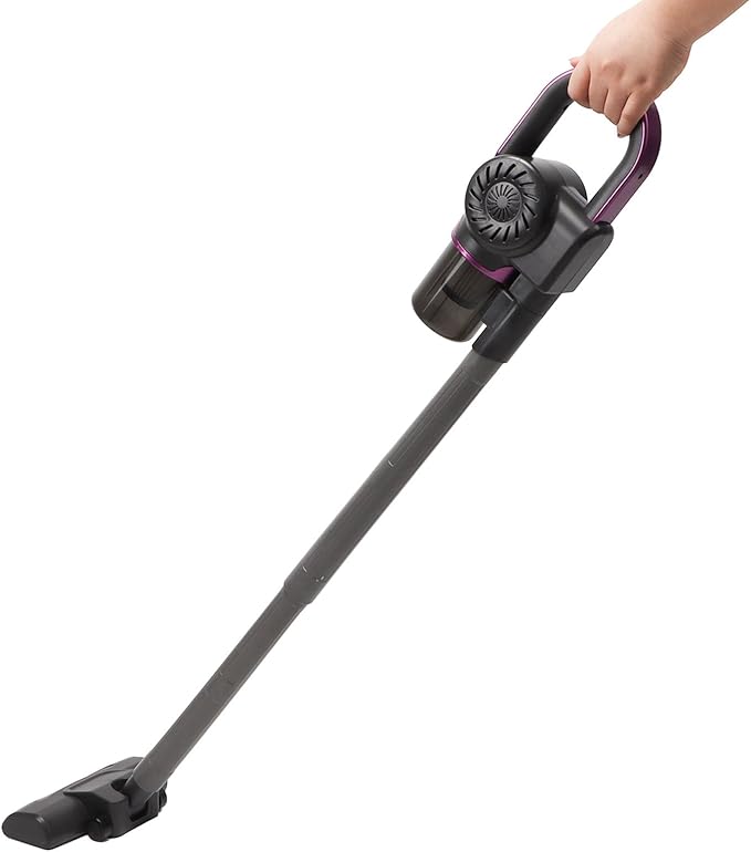 Tnfeeon Cordless Mattress Vacuum Cleaner Bed Carpet Vacuum Cleaner with 11Kpa Suction Lighting for Dust Pet Hair Removal