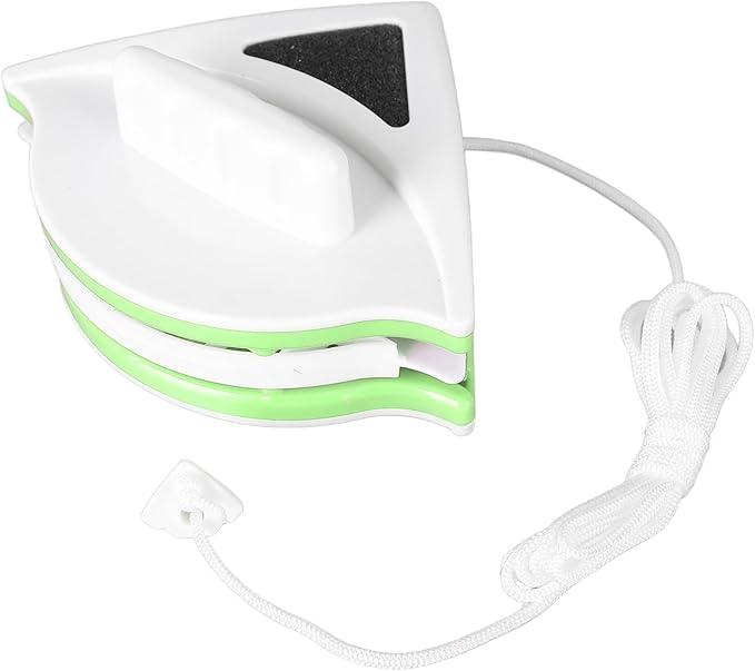 Window Double Side Wiper Plastic Ergonomic Handle Magnetic Glass Cleaning Wiper for High Rise Residential (20-30mm)
