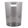 Modern Small Trash Can for Bedroom Plastic Garbage Bin Easy-Access Wastebasket for Home Office Stylish Design Fits Any Decor for Compact Spaces