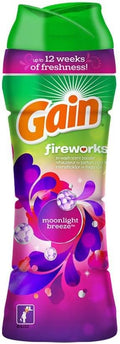 Gain Fireworks Laundry Scent Booster Beads Moonlight Breeze Scent 10 Ounce