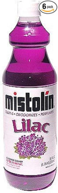 Mistolin All Purpose Cleaner - Lavender 15 Oz Bottle (Pack of 6) (Lilac)