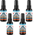 BluntPower (Baby Powder 5 Pack) Concentrated Air Freshener - Premium Oil Based Air Freshener Spray For Home and Car - Long-Lasting Bathroom Spray Car Freshener &amp Odor Eliminator Spray