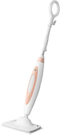 Wireless Steam Mop Floor Mop Steam Cleaner with Adjustable Steam Intensity Multifunctional Carpet Upright Cleaner Mop for Floor Cleaning Purple Pink