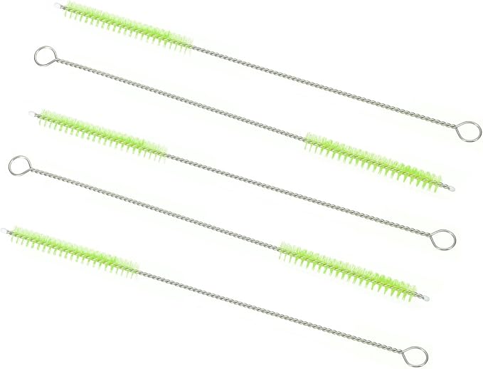 5Pcs 8 x5/16 Drinking Straw Cleaning Brush Nylon Cleaning Bottle Brush n