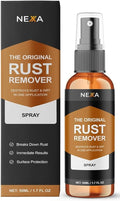 NEXA Rust Remover Spray (50ml) – Fast-Acting Metal Cleaner for Light Rust Grease | No Heavy Scrubbing | Multi-Surface Use for Tools Auto Parts &amp Appliances
