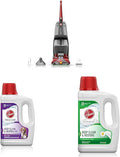 Hoover Power Scrub Deluxe Carpet Cleaner Machine &amp Paws &amp Claws Deep Cleaning Carpet Shampoo with Stainguard &amp Renewal Deep Cleaning Carpet Shampoo Concentrated Machine Cleaner Solution