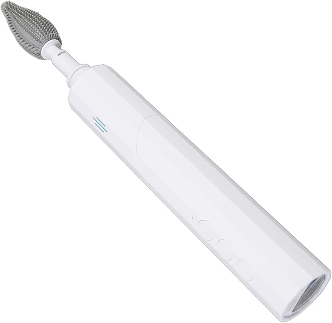 Electric Bottle Brush Set Rechargeable Electric Bottle Cleaning Brush with 3 Speeds 2 Replaceable Heads and Drying Rack Travel Friendly Bottle Brush Cleaner for Baby Bottles Wa