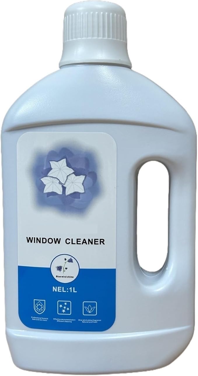 Window Cleaning Solution Compatible With ECOVACS Winbot W2SPRO/W1S/W960/W880/W836/W855/W835/W860/W850/W1PRO/W1/W2/W920 Glass Cleaner Accessories(1000MLX5)