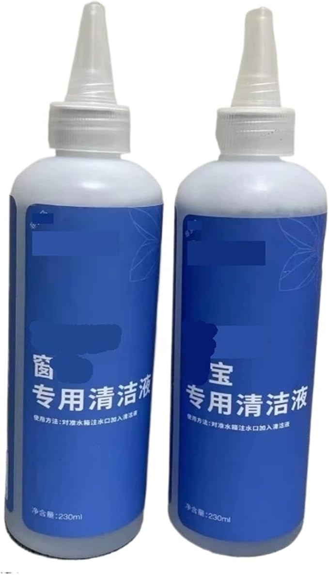 Window Cleaning Liquid Window Cleaning Machine Cleaning Accessories - Compatible with ECOVACS W1S W1 PRO W2 PRO(1 Bottle)
