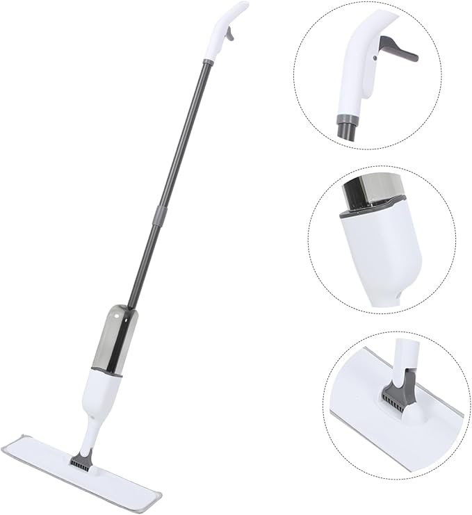 1set Mop for Wet and Dry Floor Cleaning Microfiber Wood Floor Mop Function for Home Kitchen and Restaurant Use Compatible Hardwood and Tile