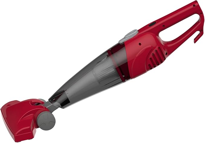 EUROSTAR EV2031 2-in-1 Lightweight Bagless Vacuum &amp Electric Broom Red