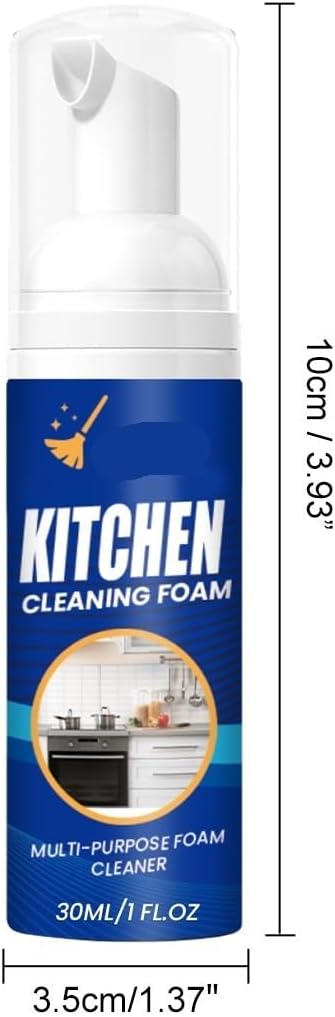 Kitchen Foam Cleaner For Stoves And Range Hoods - Quick Grease And Stain Removal(3PCS)