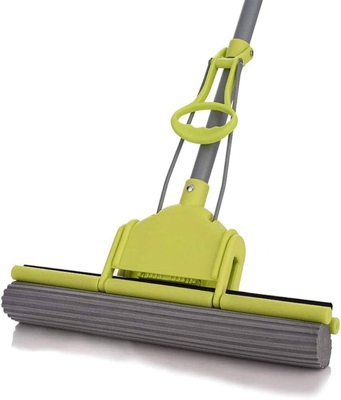 Kitchen Home PVA Sponge Mop Super Absorbent Quadruple Roller Foam All Purpose Floor Cleaner