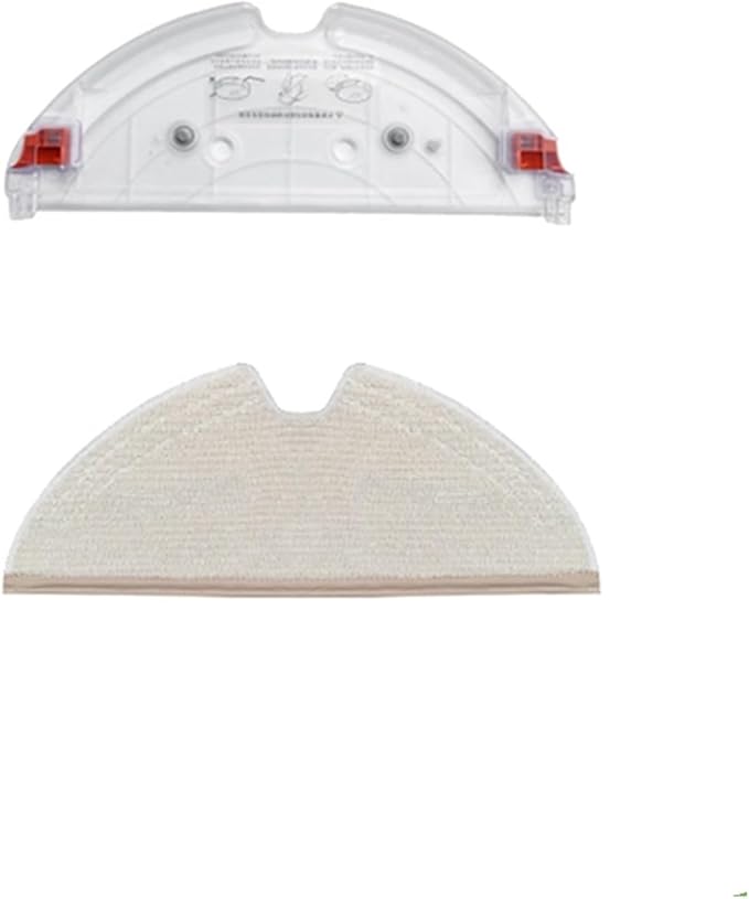 B83B-Mop Holder with Mop Pad Compatible for Roborock S5 Max/S6 Maxv Vacuum Cleaner Cleaner Parts Replacement