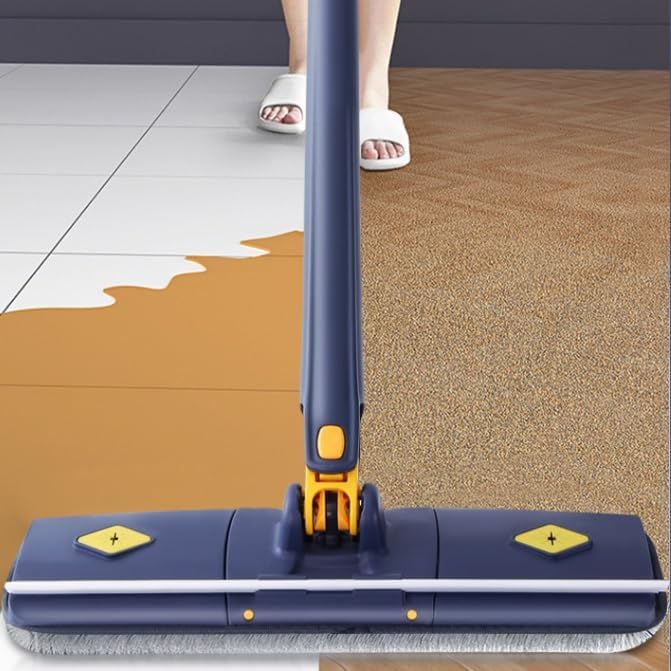 Flat Mop No Hand Washing Household Dry and Wet Dual-Purpose
