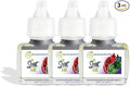 Scent Fill 100% Natural Sweet Rose &amp Basil Plug in Air Freshener Scented Oil Refills 3 Refills